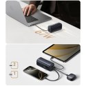 Powerbank 20000mAh USB-A USB-C z funkcją Wi-Fi 67W - czarny