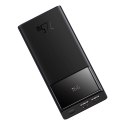 Powerbank 20000mAh USB-A USB-C z wyświetlaczem kablem 22.5W - czarny