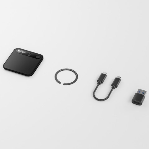 Rejestrator głosu z transkrypcją AI 64GB 610mAh - czarny
