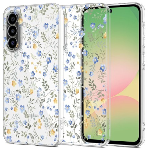 Etui pokrowiec na Samsung Galaxy A56 5G FlexAir - stokrotki z liśćmi