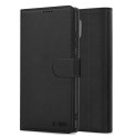 Etui pokrowiec na Samsung Galaxy A56 5G Wallet - czarny mat