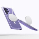 Etui pokrowiec na Samsung Galaxy S25 Ultra FlexAir Hybrid MagSafe - przezroczysty
