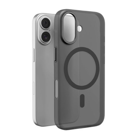 Etui pokrowiec na iPhone 17 Lightfeel MagSafe - przezroczysto czarne