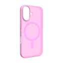 Etui silikonowe do iPhone 16 Daylight MagSafe - różowe