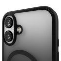 Etui silikonowe do iPhone 16 Gradient MagSafe - czarne