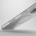 Etui silikonowe do iPhone 16 Impact Clear D3O MagSafe - przezroczyste