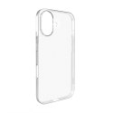 Etui silikonowe do iPhone 16 Plus 03 Nude - przezroczyste