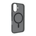Etui silikonowe do iPhone 16 Plus Daylight MagSafe - czarne