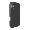 Etui silikonowe do iPhone 16 Plus Icon Mag Pro MagSafe - czarne