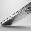 Etui silikonowe do iPhone 16 Pro Impact Clear D3O MagSafe - przezroczyste