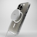 Etui silikonowe do iPhone 16 Pro Impact Clear D3O MagSafe - przezroczyste