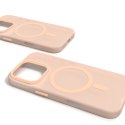 Etui silikonowe do iPhone 16 Pro Max Daylight MagSafe - beżowe