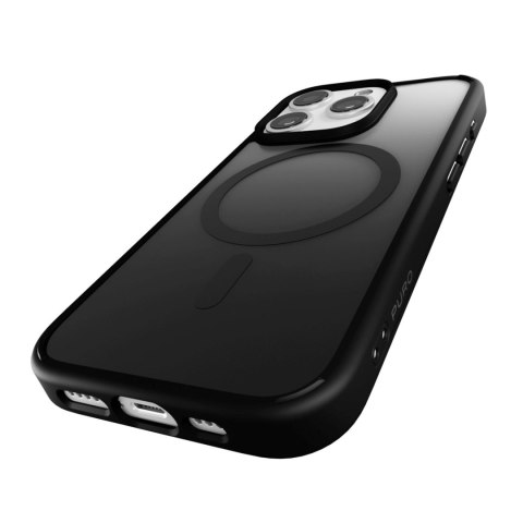 Etui silikonowe do iPhone 16 Pro Max Gradient MagSafe - czarne