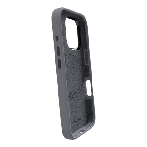 Etui silikonowe do iPhone 16 Pro Max Icon Mag Pro MagSafe - ciemnoszare