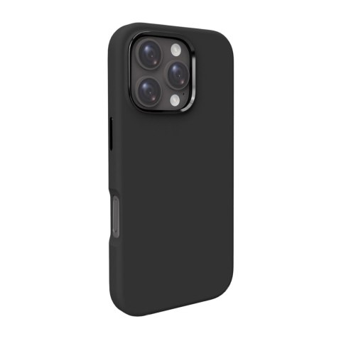 Etui silikonowe do iPhone 16 Pro Max Icon Mag Pro MagSafe - czarne