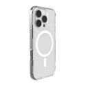Etui silikonowe do iPhone 16 Pro Max Mag MagSafe - przezroczyste