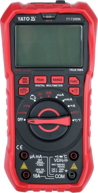 MIERNIK CYFROWY TRUE RMS LCD 60000.