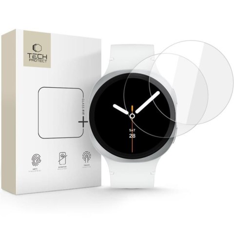 Szkło hartowane na Samsung Galaxy Watch 8 40 mm Glass Fit+ przezroczyste - 2 szt.