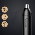 Trymer golarka do nosa uszu i brwi USB-C - czarny