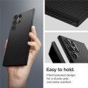 Etui pokrowiec na Samsung Galaxy S24 Ultra Liquid Air - czarny mat