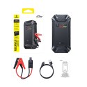 Jump starter urządzenie rozruchowe do pojazdów 12000mAh 12V - czarny