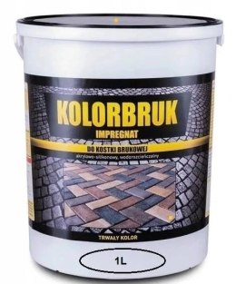 KOLORBRUK IMPREGNAT KOLORYZUJACY DO KOSTKI BRUK.SZARY 1L