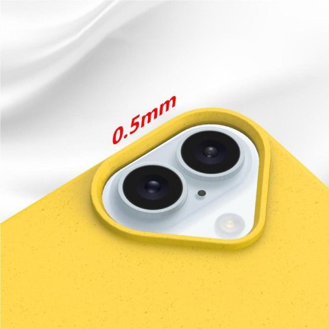 Etui pokrowiec case na iPhone 16 Pro Max - żółty