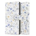 Etui pokrowiec na Samsung Galaxy A57 5G Wallet - kolorowe kwiaty