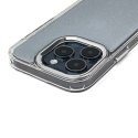 Etui pokrowiec na iPhone 16 Glitter Case - przezroczyste z brokatem