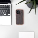 Etui pokrowiec na iPhone 16 Glitter Case - różowe z brokatem