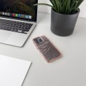 Etui pokrowiec na iPhone 16 Glitter Case - różowe z brokatem