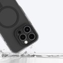 Etui silikonowe z pierścieniem magnetycznym do iPhone 16 Pro Titan Pro Mag Case - czarne
