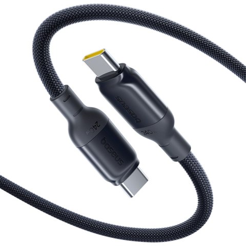 Kabel przewód USB-C PicoGo Fast Charging 240W 1m - czarny