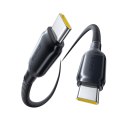 Kabel przewód USB-C PicoGo Fast Charging 240W 1m - czarny