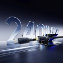 Kabel przewód USB-C PicoGo Fast Charging 240W 1m - czarny