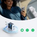Ładowarka sieciowa USB-A USB-C USB-L JR-TG6 GaN 30W - biała