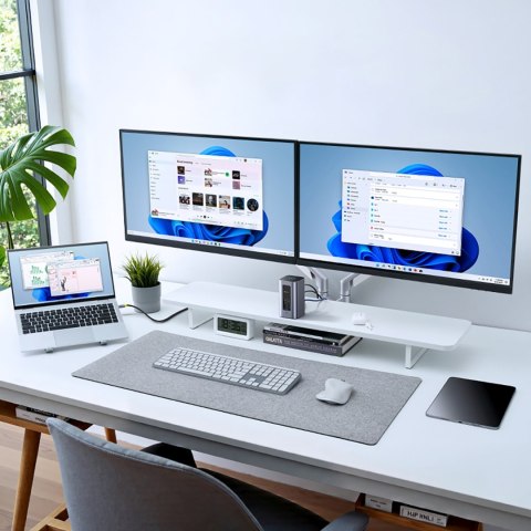 Stacja dokująca HUB 12w1 USB-C USB-A HDMI RJ45 SD microSD 4K 60Hz PD 10Gb/s