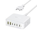 Stacja ładująca USB-A USB-C EnerFill FH21 120W - biała