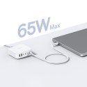 Stacja ładująca USB-A USB-C EnerFill FH21 120W - biała