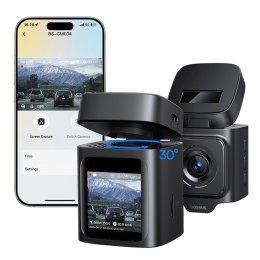 Wideorejestrator kamera samochodowa PrimeTrip VD1 Pro GPS 4K - czarny