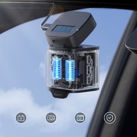 Wideorejestrator kamera samochodowa PrimeTrip VD1 Pro GPS 4K - czarny