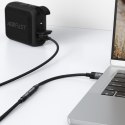 Adapter przejściówka USB-A - mini jack 3.5 mm - czarny