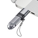 Adapter przejściówka USB-C - USB-A - szary