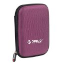 Etui ochronne na dysk przenośny 2.5'' - fioletowe