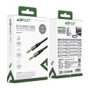 Kabel przewód AUX mini jack 3.5mm 1m - czarny