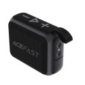 Mini głośnik bezprzewodowy wodoodporny K4 Go Bluetooth IPX7 - czarny
