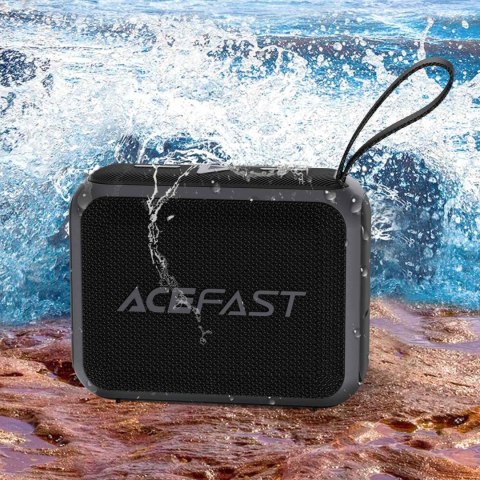 Mini głośnik bezprzewodowy wodoodporny K4 Go Bluetooth IPX7 - czarny