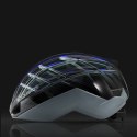Kask rowerowy regulowany 54-58 cm - czarny