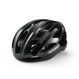 Kask rowerowy z ramą wzmacniającą 58-62 cm - czarny