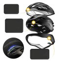 Kask rowerowy z ramą wzmacniającą 58-62 cm - czarny